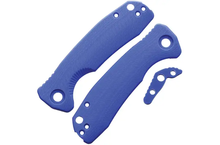Honey Badger Knives Small Linerlock Handle Blue HB4059